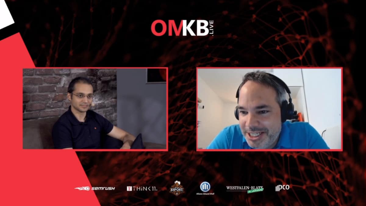 Dr. Florian Heinemann (Project A) und Schahab Hosseiny (Think11) im virtuellen Interview zum Thema Programmatic Advertising bei der OMKB.live